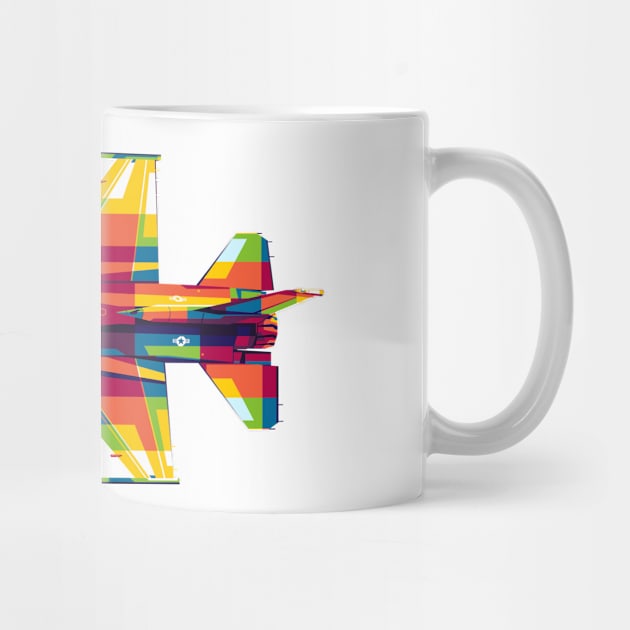 F-16 Fighting Falcon by wpaprint